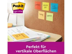 Post-it Notizzettel Super Sticky Promotion 7.6 x 7.6 cm, 6 Blöcke