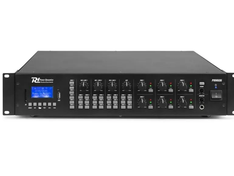 Power Dynamics Verstärker Pro PRM606 100 V, 6x 60 W