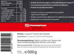 PowerFood Pulver One – Creatine Powder Neutral 500 g