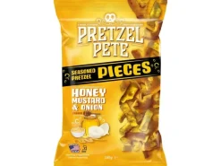 Pretzel Pete Bretzel Pieces Honey, Mustard & Onion 160 g