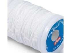 Prym Elastikfaden 0.5 mm x 20 m Weiss