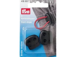 Prym Kordelstopper 2-Loch Schwarz