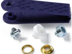 Prym Ösen + Scheiben 8 mm, Gold, 24 Stück