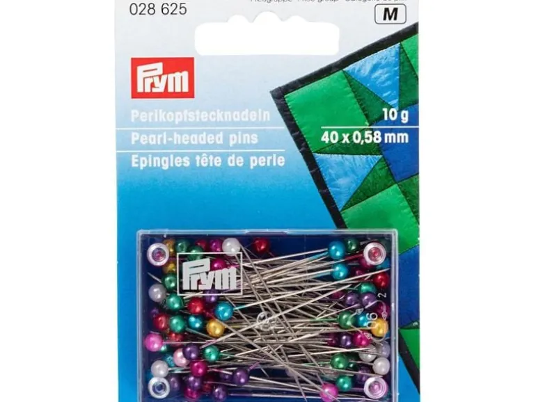 Prym Stecknadel 0.58 x 40 mm, Bunt