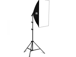 Puluz Softbox + Stativhalterung + LED-Glühbirne
