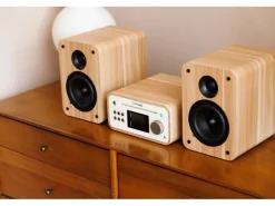 Pure Micro-HiFi Anlage Classic Stereo Mini Eiche