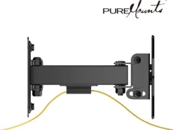 PureMounts Wandhalterung PM-FM13-100 Schwarz