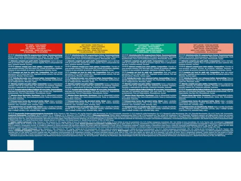 Purina Gourmet Nassfutter Gourmet Perle erlesene Streifen, 60 x 85 g