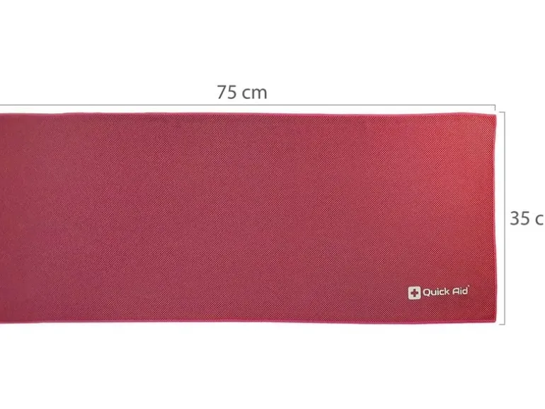 Quick Aid Erste-Hilfe-Set Kühltuch Pink