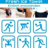 Quick Aid Fresh Ice Towel im Beutel – blau Erste-Hilfe-Set