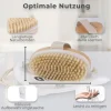 Quick Aid Körpermassagebürste aus Naturborsten mit Beutel 1 Stück