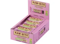Rawbite Riegel Bio Rohkost Protein Crunchy Almond 12 x 45 g