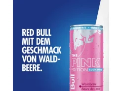 Red Bull Energy Drink Pink Edition Sugarfree 24 x 250 ml