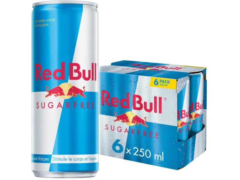 Red Bull Energy Drink sugarfree 6 x 250 ml
