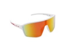 RedBull SPECT Sportbrille Daft White, Brown with Red Mirror