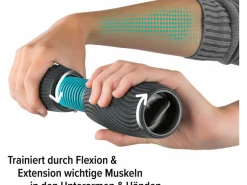 Reflexit Handgelenk- & Unterarmtrainer anthrazit, drei Stärken