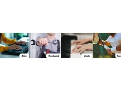 Reflexit Handgelenk- & Unterarmtrainer anthrazit, drei Stärken