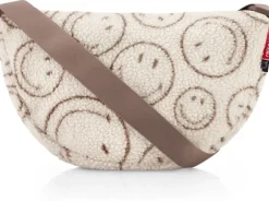 Reisenthel Schultertasche Moonbag S Smiley Teddy Chocolate