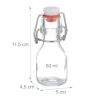 relaxdays Einmachflasche mit Bügelverschluss 30 Stück, 50 ml