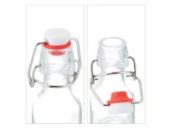 relaxdays Einmachflasche mit Bügelverschluss 30 Stück, 50 ml