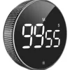 relaxdays Küchentimer Schwarz