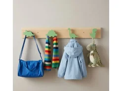 relaxdays Kindergarderobe  x , Grün/Braun