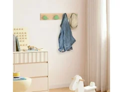 relaxdays Kindergarderobe  x , Grün/Braun