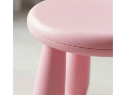 relaxdays Kindersitzhocker Rosa