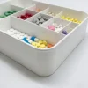 relaxdays Medizinbox aus Kunststoff Transparent