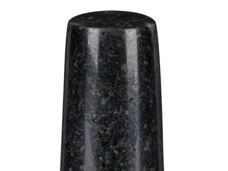 relaxdays Mörser mit Stössel 12 cm, Granit