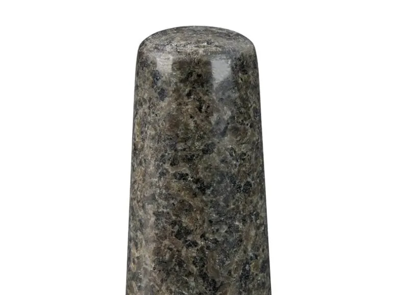 relaxdays Mörser mit Stössel 16 cm, Granit
