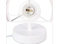relaxdays Tischlampe Herzen