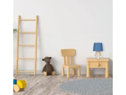 relaxdays Tischlampe Sterne Hellbraun