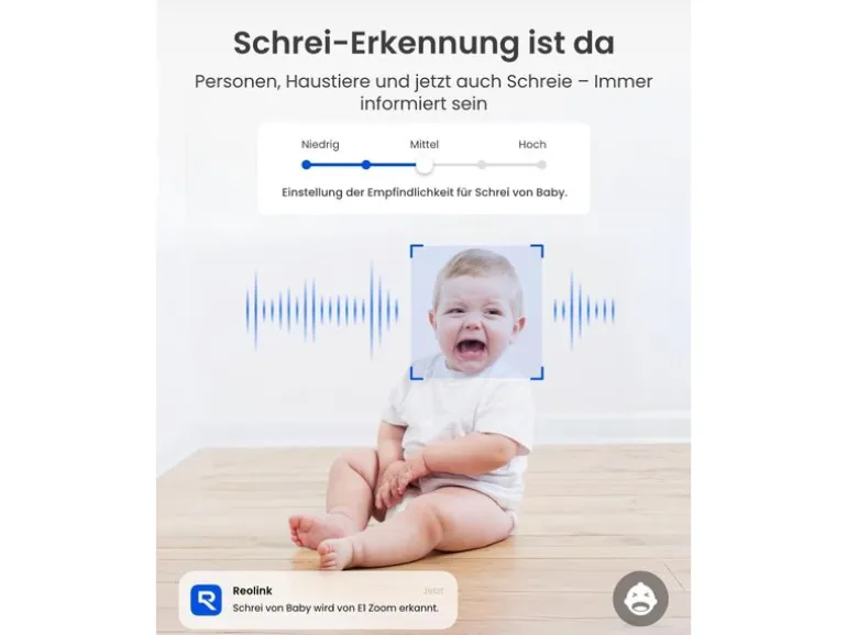 Reolink Netzwerkkamera E340 4K/ 8 MP