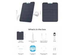 Reolink Zubehör Solarpanel 2 mit USB-C Anschluss