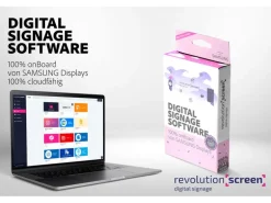 revolutionSCREEN Digital Signage Software revolutionScreen Pro 1 Jahr