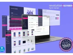 revolutionSCREEN Digital Signage Software revolutionScreen Pro 1 Jahr