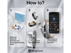 RingConn Smart Ring Gen 2 Air Grösse 8 Gold