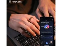 RingConn Smart Ring Gen 2 Air Grösse 8 Gold