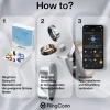 RingConn Smart Ring Gen 2 Air Grösse 6 Silber
