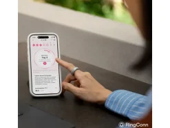 RingConn Smart Ring Gen3, Gr.8 Rose Gold/Brushed Rose Gold