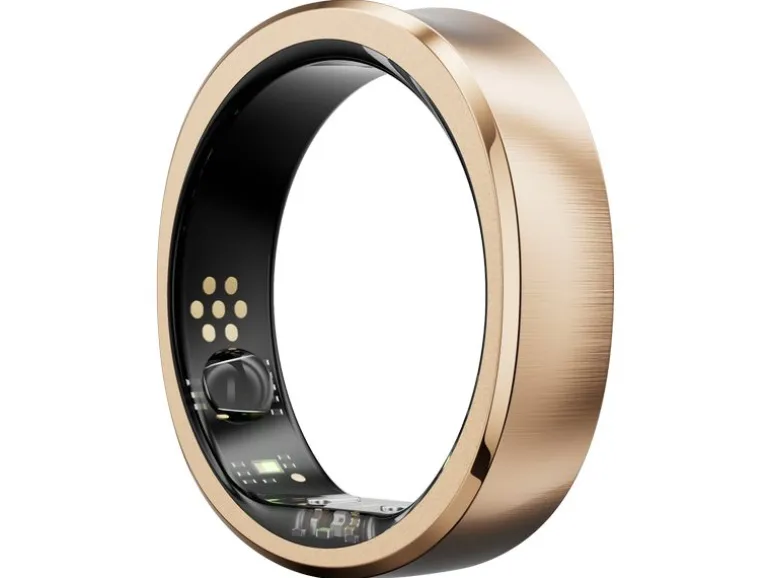 RingConn Smart Ring Gen3, Gr.10 Schwarz/Rose Gold