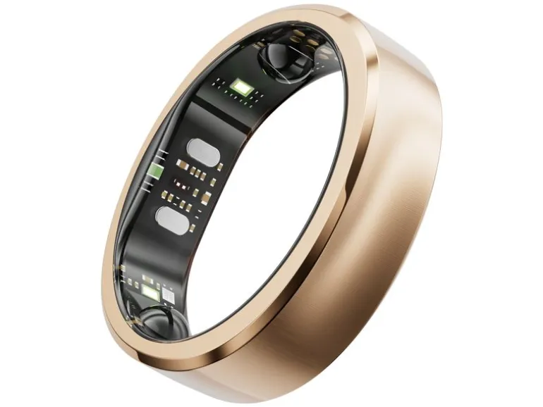 RingConn Smart Ring Gen3, Gr.10 Schwarz/Rose Gold