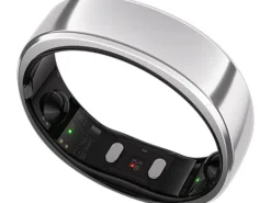 RingConn Smart Ring, Gen 2, Grösse 10, Moonlight Silver
