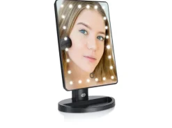 Rio Kosmetikspiegel Touch Beauty Mirror Schwarz