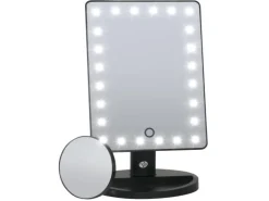 Rio Kosmetikspiegel Touch Beauty Mirror Schwarz