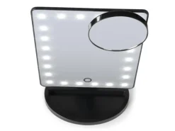 Rio Kosmetikspiegel Touch Beauty Mirror Schwarz
