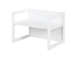 roba Kindersitzgruppe 3in1 Holz Weiss