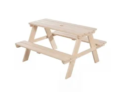 roba Kindersitzgruppe Outdoor+ Massivholz natur
