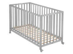 roba Klappbett Schichtholz Kiefer Taupe 60 x 120 cm